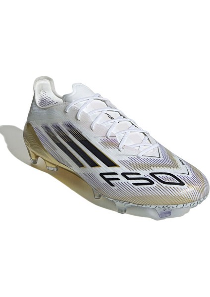 F50 Elite Fg Erkek Çim Zemin Kramponu JH7617 Beyaz