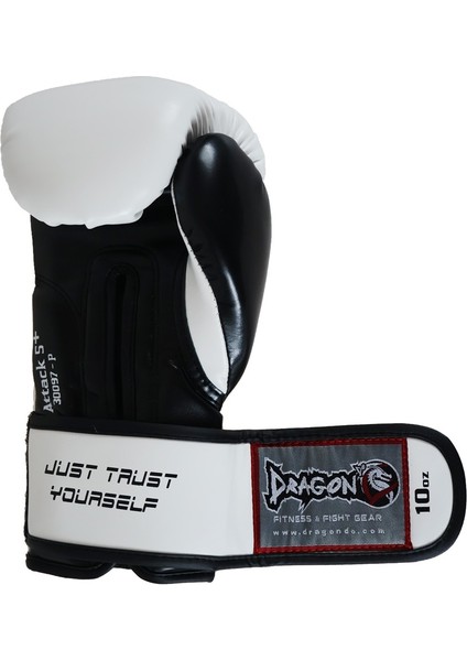 30097-P Attack-5 Plus Boks Eldiveni Beyaz Muay Thai Kick Boks Eldiveni fiyatları