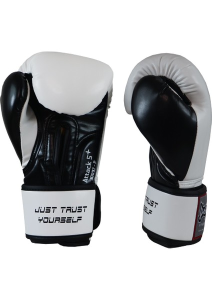 30097-P Attack-5 Plus Boks Eldiveni Beyaz Muay Thai Kick Boks Eldiveni indirimleri