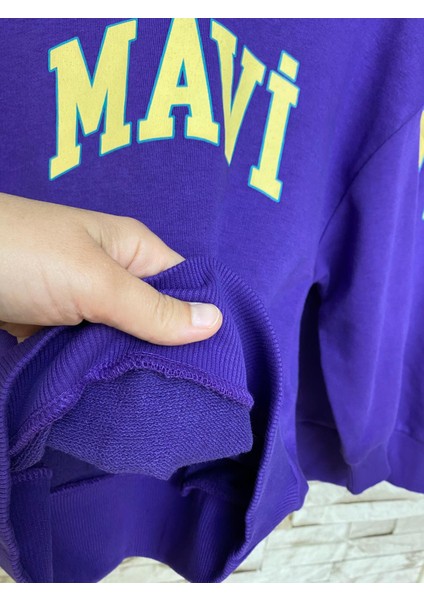 Aysbebe Baskılı Kapüşonlu Çocuk Sweatshirt modelleri