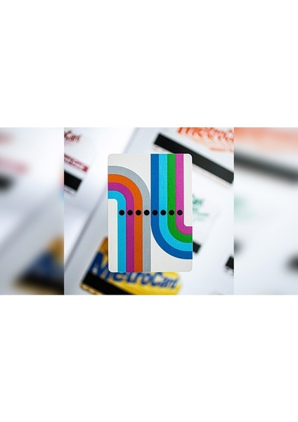 Fulton Street Mta White Edition Premium Oyun Kağıdı Iskambil Kartları destesi