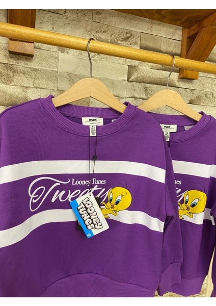 Aysbebe Tweety Baskılı Kız Çocuk Sweatshirt fiyatları
