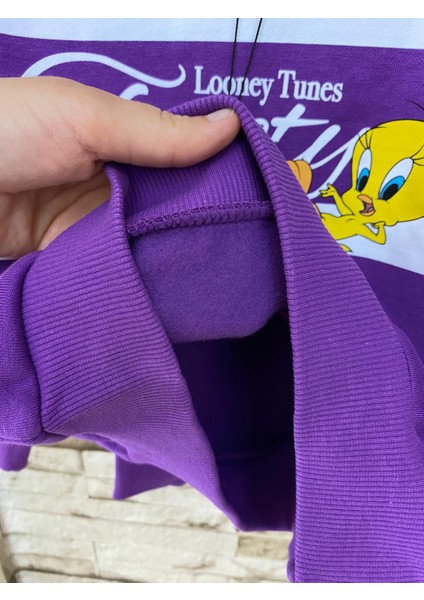 Aysbebe Tweety Baskılı Kız Çocuk Sweatshirt modelleri