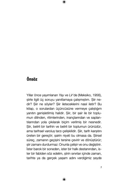 Çamurdan Doğanlar - Octavio Paz modelleri