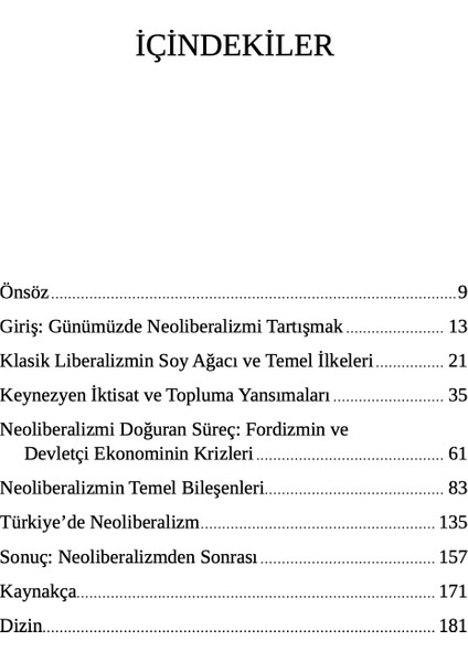 Dünyada ve Türkiye’de Neoliberalizm - Cengizhan Yıldırım fiyatları