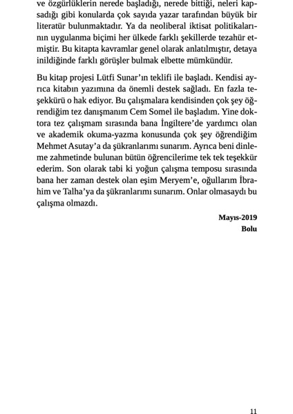 Dünyada ve Türkiye’de Neoliberalizm - Cengizhan Yıldırım indirimleri
