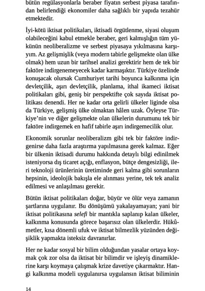 Dünyada ve Türkiye’de Neoliberalizm - Cengizhan Yıldırım