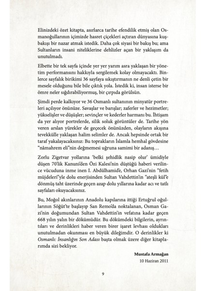 Osmanlı Sultanları Albümü - Mustafa Armağan fırsatları