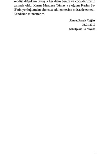 Yaşamın Amacı Olarak Yaşam - Ahmet Faruk Çağlar