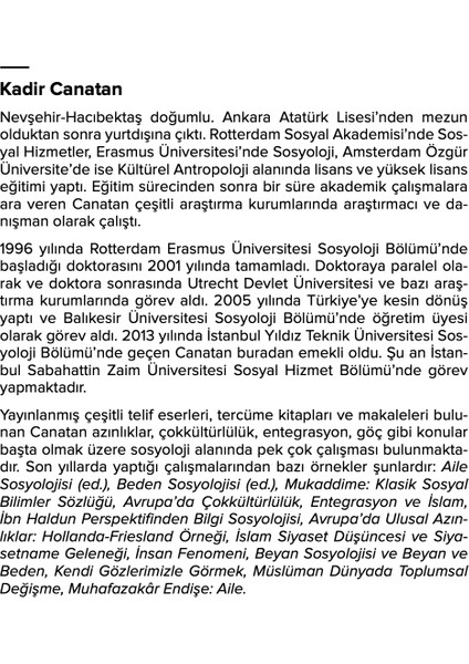 İnsanın Dört Hali - Kadir Canatan fiyatları