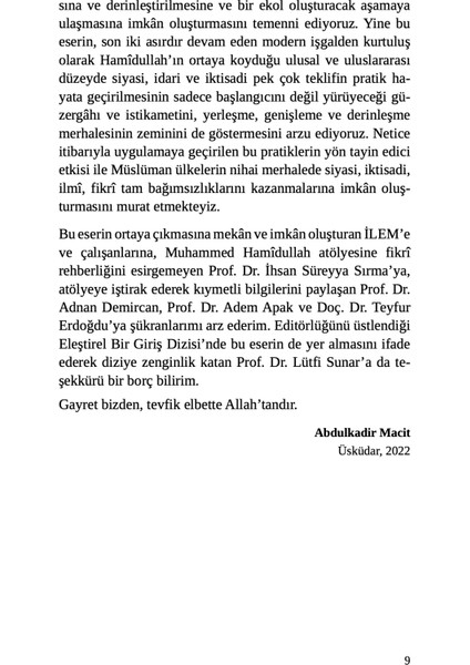 Muhammed Hamidullah - Abdulkadir Macit