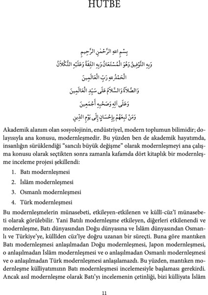 Gelenekten Modernliğe Osmanlı - Bedri Gencer