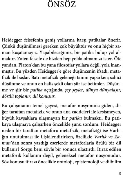 Heidegger Sarkacı - Zeynep Kot Tan