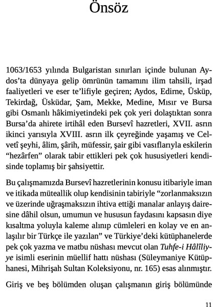 Tuhfe-İ Haliliye - İsmail Hakkı Bursevi indirimleri