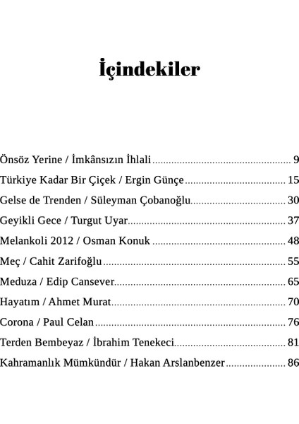 İmkansızın İhlali - Furkan Çalışkan fiyatları