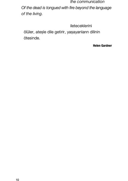 Ben Hayal Gücünden Yanayım - Helen Gardner