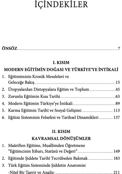 Kurum, Kavram ve Zihniyet - Mustafa Gündüz modelleri