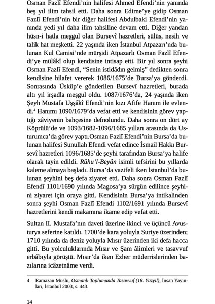 Tuhfe-İ Haliliye - İsmail Hakkı Bursevi