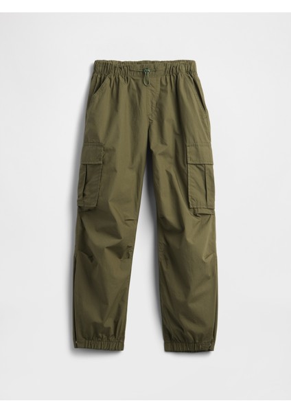 Kız Çocuk Haki Paraşüt Kargo Pantolon fiyatları