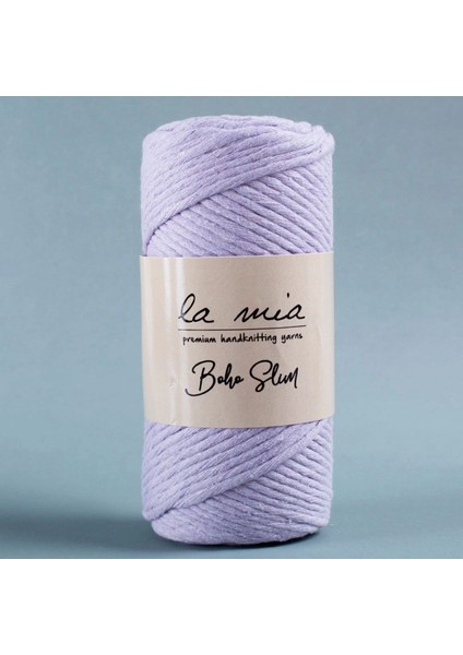 La Mia Boho Slim Lila El Örgü Ipi -L067 - 34201