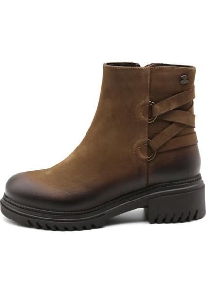 1950860K Kadın Deri Bot