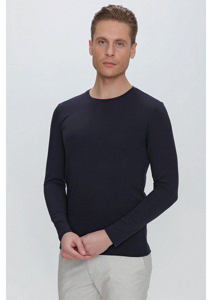 Ts 841 Lacivert Spor T-Shirt modelleri