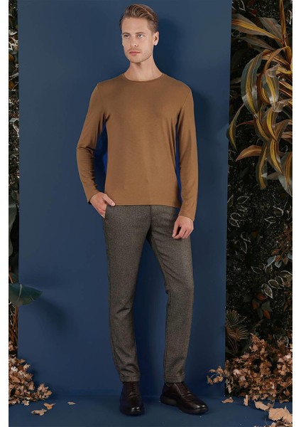 Ts 870 Slim Fit Tarçın Spor T-Shirt