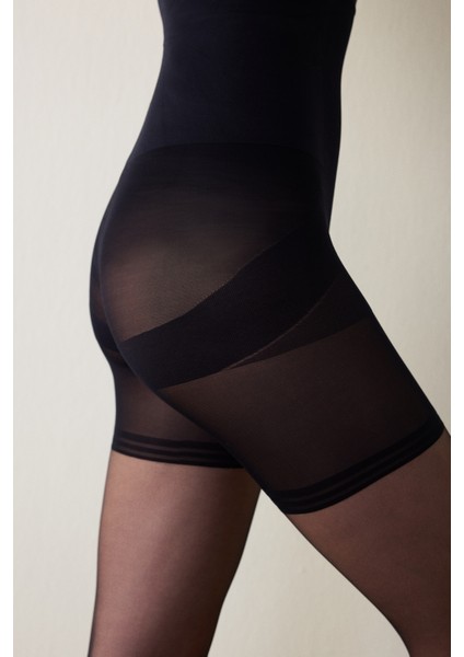 Body Control Siyah Külotlu Çorap fırsatları