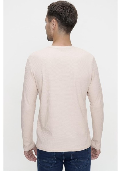 Ts 818 Bej Spor T-Shirt modelleri