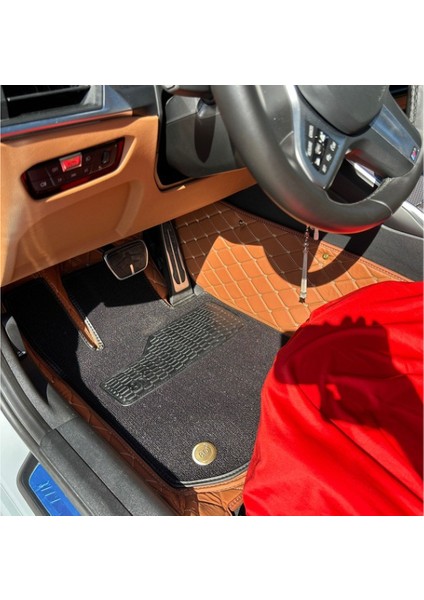 Bmw 320I 2019-2025 Arası Aracına Özel 8d Çift Katmanlı Havuzlu Paspas Takımı