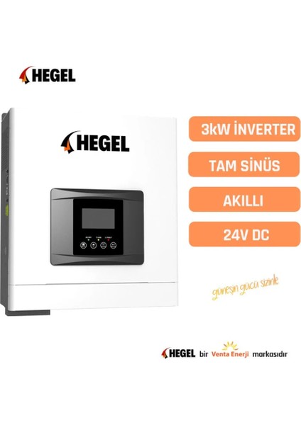Obus Karavan Tam Sınus Invertör 3kw 24 Volt Pwm Tam Akılı Inverter fiyatları