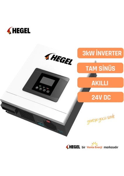 Obus Karavan Tam Sınus Invertör 3kw 24 Volt Pwm Tam Akılı Inverter modelleri