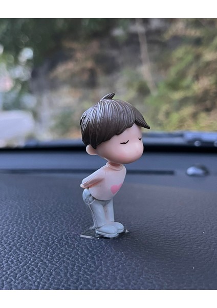 Sevimli Tatlı Çift Araba Içi Biblo Aksesuar Torpido Süsü Sevgiliye Hediye modelleri