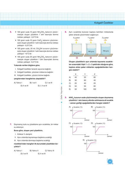 10. Sınıf Fasiküllü Kimya Soru Bankası fırsatları