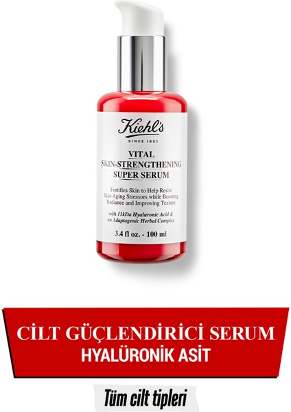Vital Hyalüronik Asit İçeren Süper Serum 100 ml