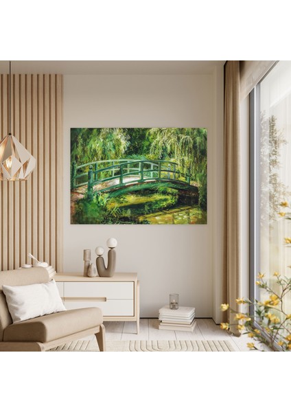 Claude Monet Japon Köprü Duvar Sanatı - Kanvas Tablo Duvar Sanatı fiyatları