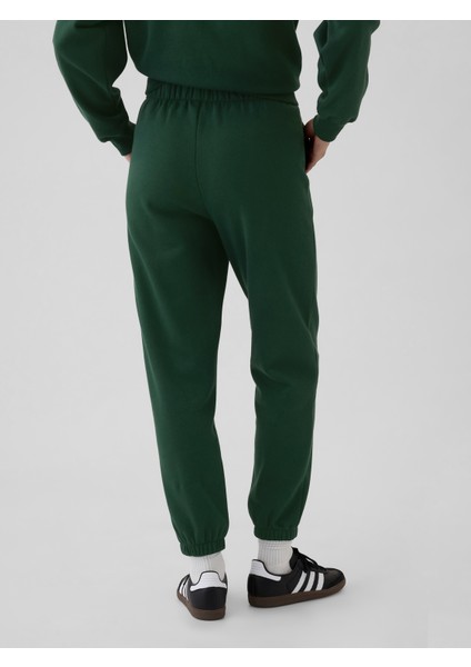 Kadın Yeşil High Rise Boyfriend Jogger Eşofman Altı fırsatları