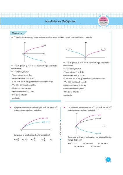 10. Sınıf Fasikül Seti Matematik Soru Bankası modelleri