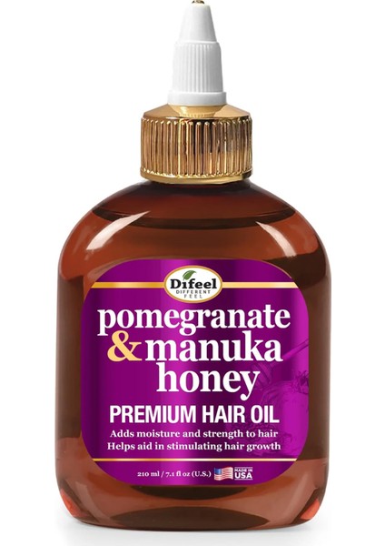 Pomegranate & Manuka Honey Saç Bakım Yağı 210ML