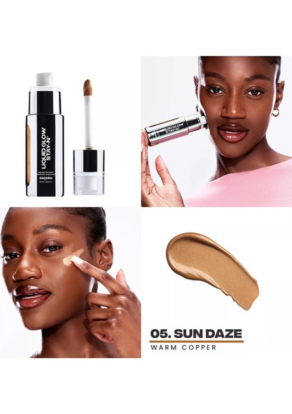 Liquid Glow Stay-N Uzun Süre Kalıcı Likit Aydınlatıcı 05 Sun Daze 27.68ML modelleri