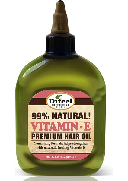 Vitamin E Içerikli Saç Bakım Yağı 210ML