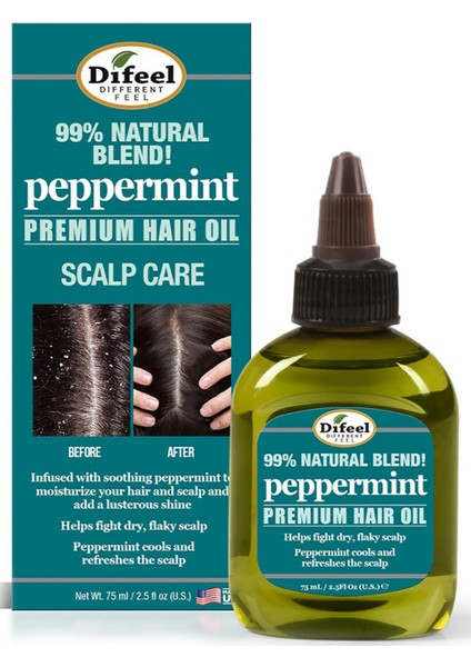 Nane Içerikli Saç Bakım Yağı 75ML