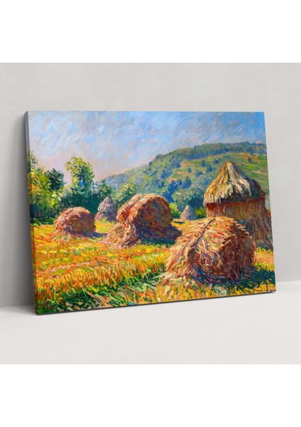 Claude Monet Fransız Kırsalı Kanvas Tablo - Ev Dekorasyonu Duvar Dekorasyonu