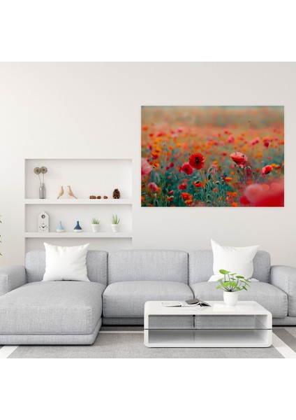 Gelincik Tarlası Duvar Dekorasyonu - Claude Monet Kanvas Tablo Ev Dekorasyonu fiyatları