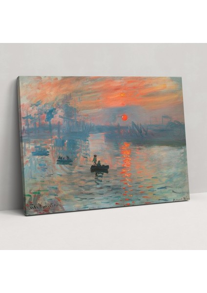 Impression Sunrise Tablo Sanatı - Claude Monet Kanvas Tablo