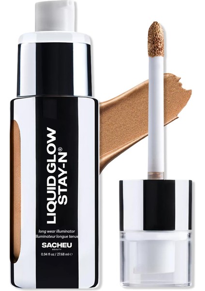 Liquid Glow Stay-N Uzun Süre Kalıcı Likit Aydınlatıcı 04 Golden Hour 27.68ML