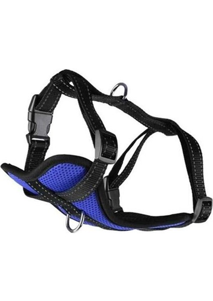 Milou Köpek Göğüs Tasması M (40-55 cm) Mavi