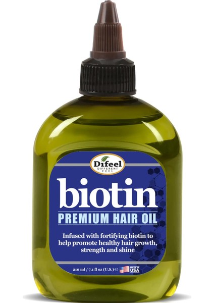 Biotin Içerikli Saç Bakım Yağı 210ML