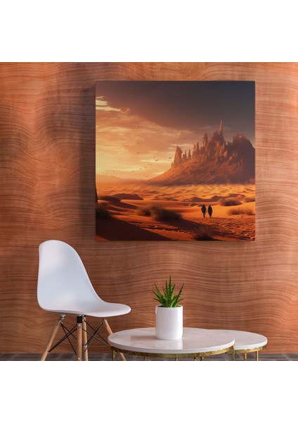 Ay Işığında Çöl Manzara Kanvas Tablo - Çöl Çöl Duvar Sanatı Kanvas Duvar Sanatı Çöl Duvar Dekorasyonu fiyatları