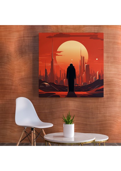 Şehir Koruyucusu Kanvas Tablo fiyatları